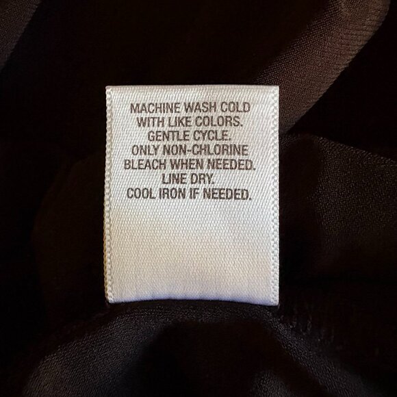 Roz & Ali – Cap Sleeve Pullover – XL – Black - Picture 5 of 5